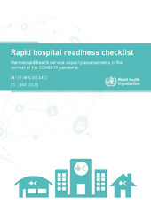 WHO 2019 nCoV hospital readiness checklist 2020.1 eng